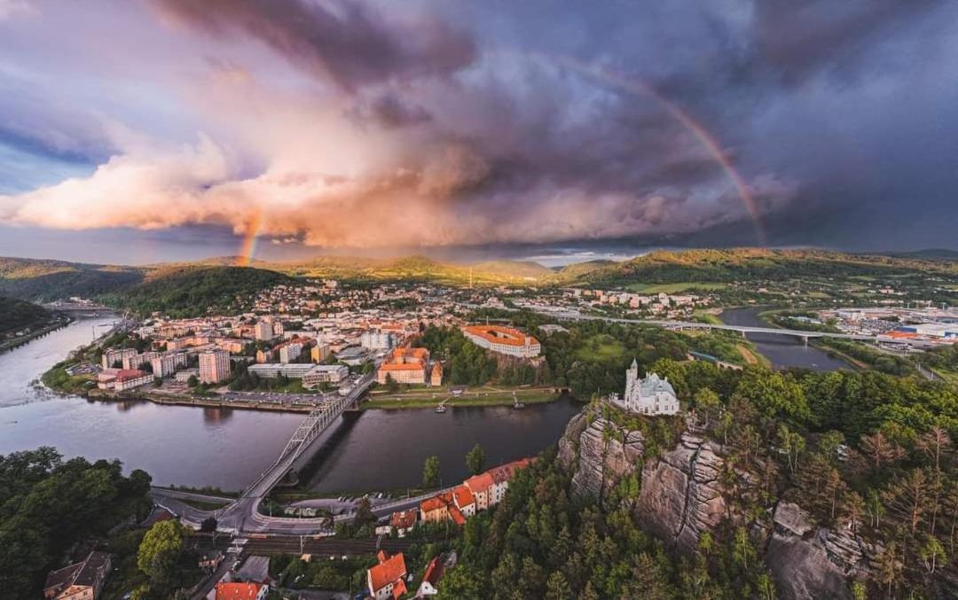 Chata Chlumík Decin Exterior foto